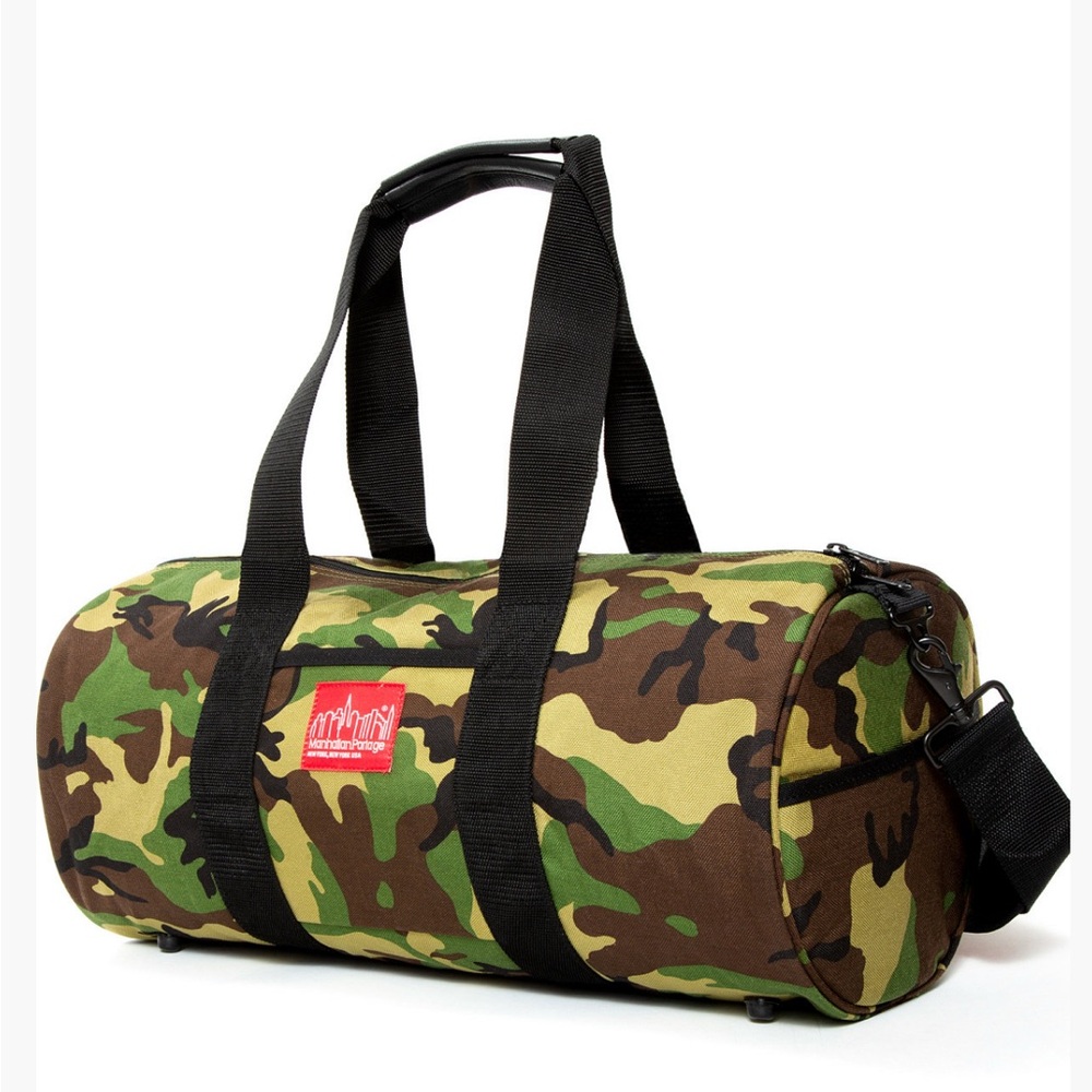 Manhattan Portage Camo Chelsea Medium Drum Bag